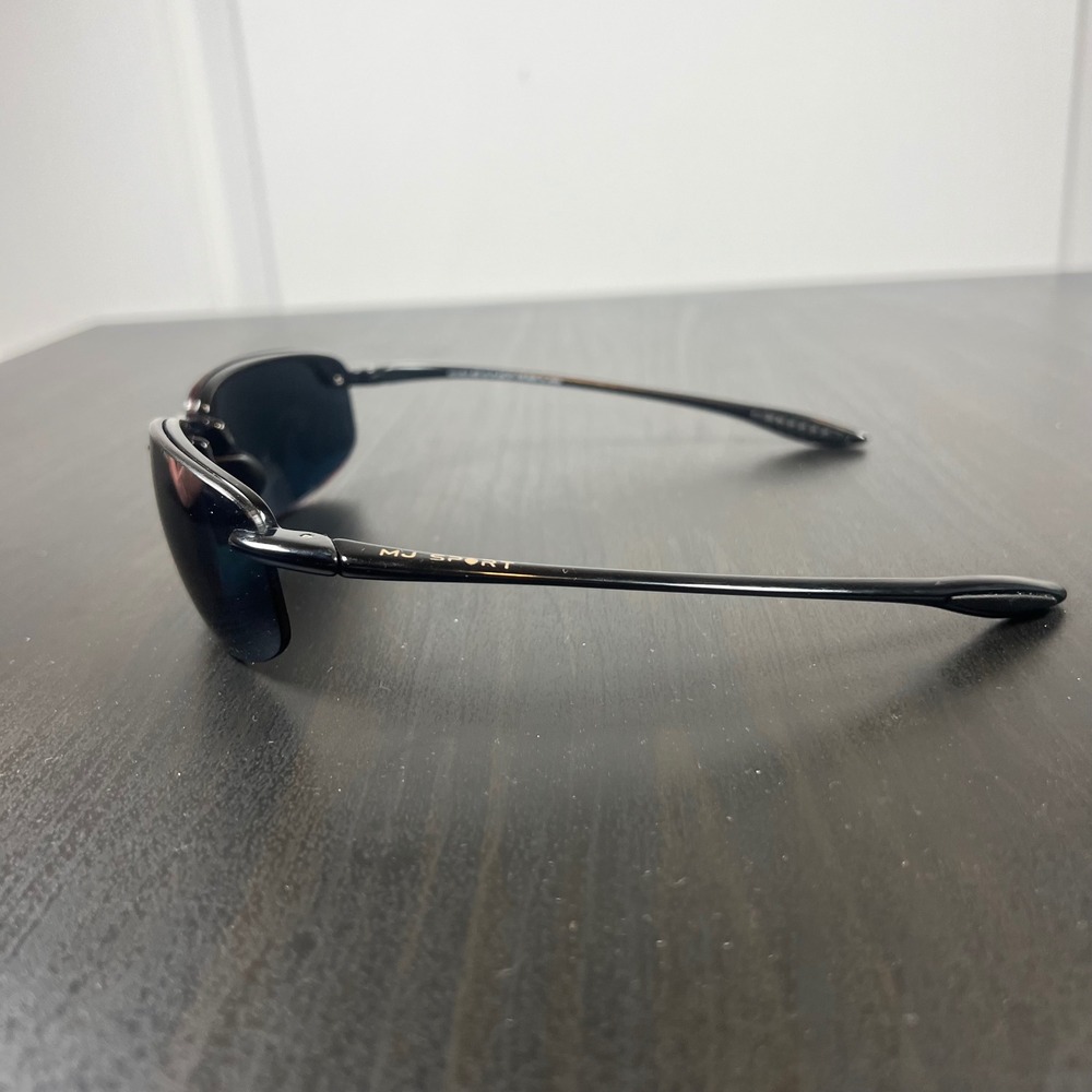 Maui Jim MJ Sport Ho'okipa Beach Reader Sunglasses G-807-02 20 Black 64 17-130 - Picture 3 of 15